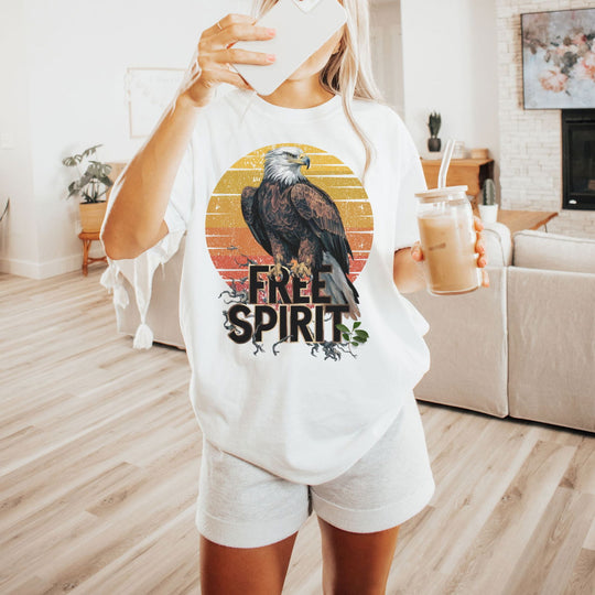 Free Spirit Eagle T-Shirt - Imagin Vibes - 