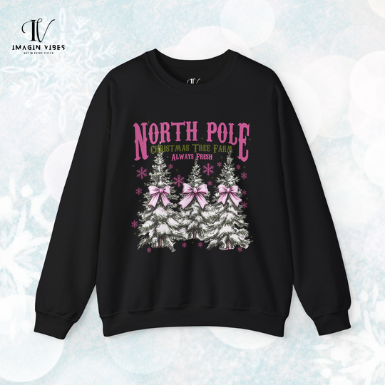 Christmas North Pole Theme Sweatshirt