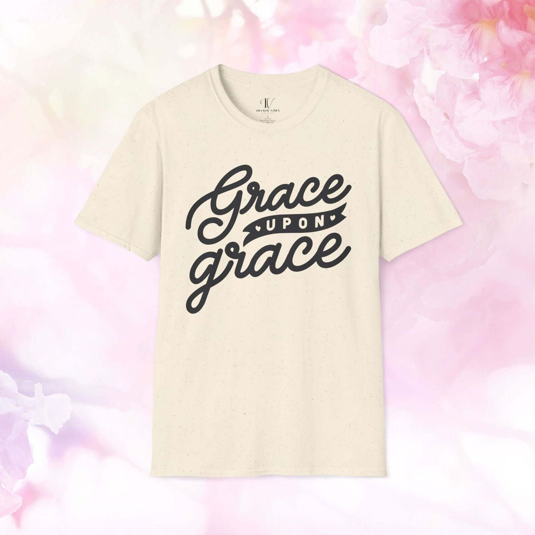 Grace Upon Grace T-Shirt: Christian Faith Apparel - Imagin Vibes - 