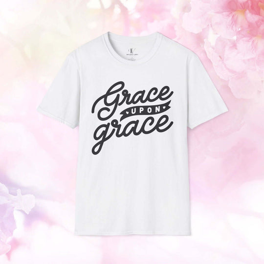 Grace Upon Grace T-Shirt: Christian Faith Apparel - Imagin Vibes - 