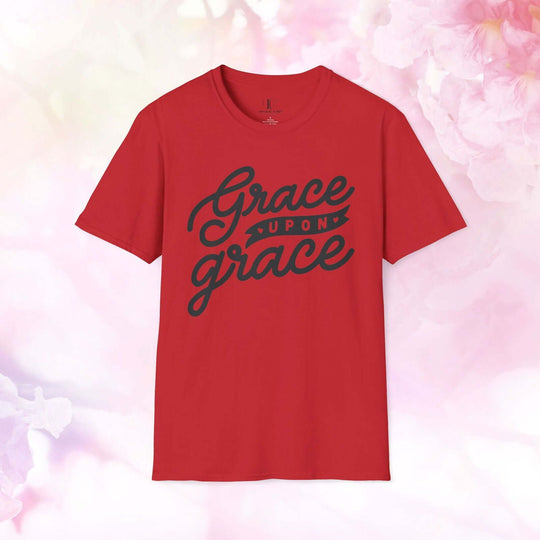 Grace Upon Grace T-Shirt: Christian Faith Apparel - Imagin Vibes - 