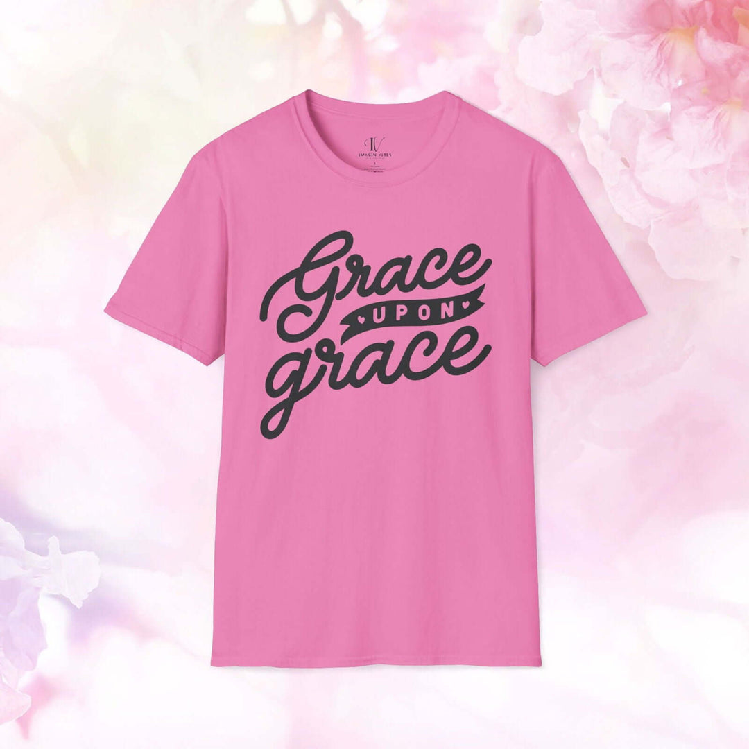 Grace Upon Grace T-Shirt: Christian Faith Apparel - Imagin Vibes - 