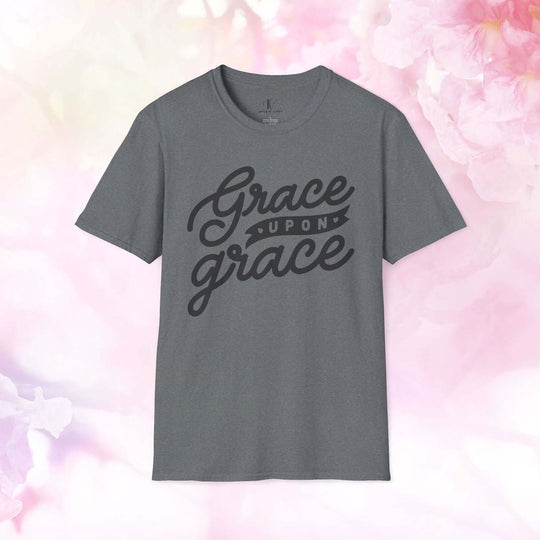 Grace Upon Grace T-Shirt: Christian Faith Apparel - Imagin Vibes - 