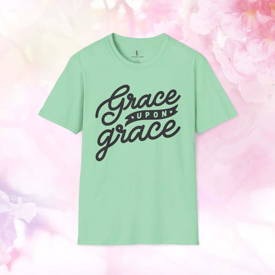 Grace Upon Grace T-Shirt: Christian Faith Apparel - Imagin Vibes - 