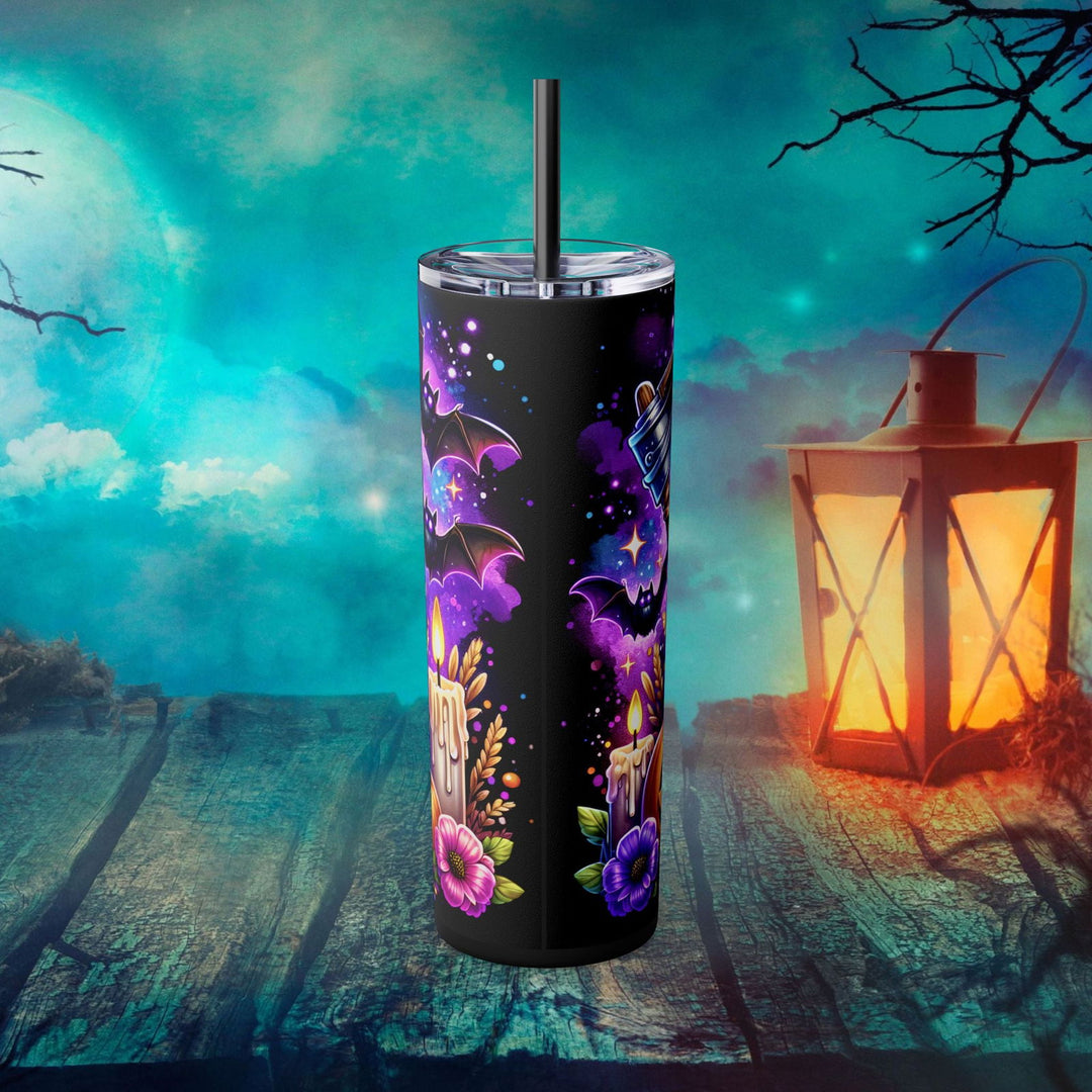 Grim Reaper Cute Halloween Tumbler, 20oz - Imagin Vibes Mug Printify