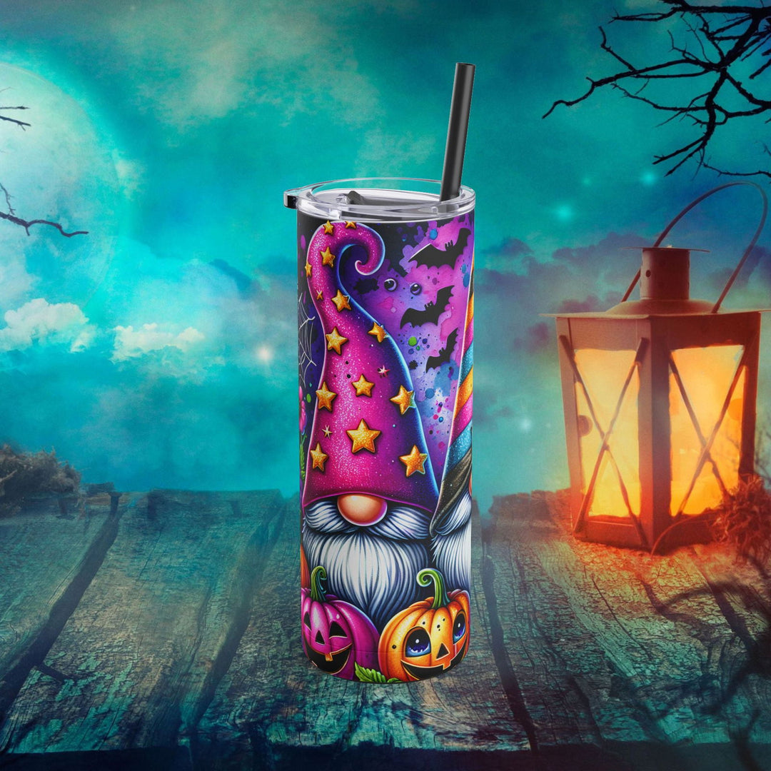 Halloween Gnomes Tumbler Mug Printify