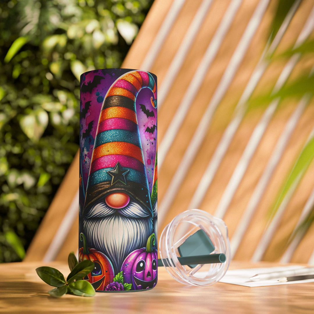 Halloween Gnomes Tumbler Mug Printify Deep Teal 20oz Matte