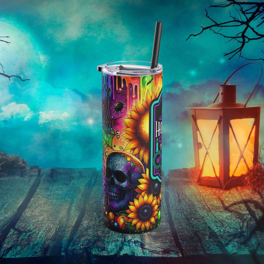 Hocus Pocus Halloween Tumbler Mug Printify