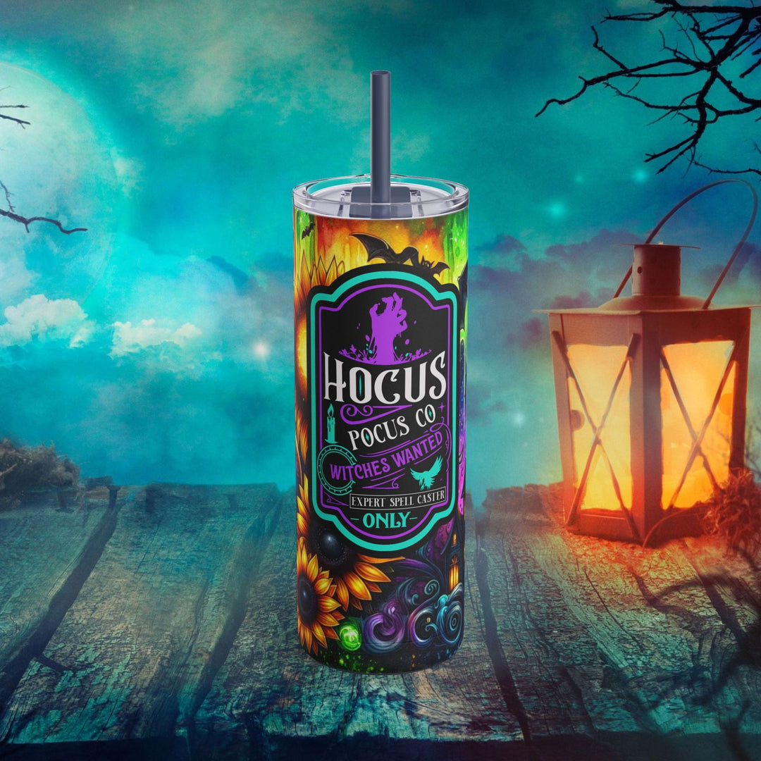 Hocus Pocus Halloween Tumbler Mug Printify