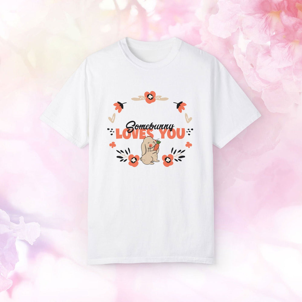 Hoppy Easter Vibes: "Somebunny Loves You" Tee - Imagin Vibes - 