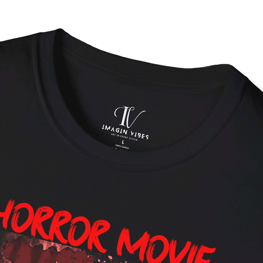 Horror Movie Addict Halloween T-Shirt - Imagin Vibes - 