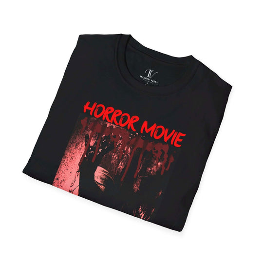 Horror Movie Addict Halloween T-Shirt - Imagin Vibes - 