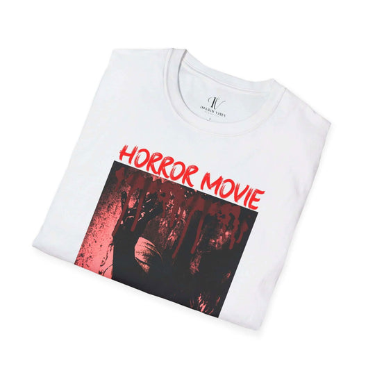 Horror Movie Addict Halloween T-Shirt - Imagin Vibes - 