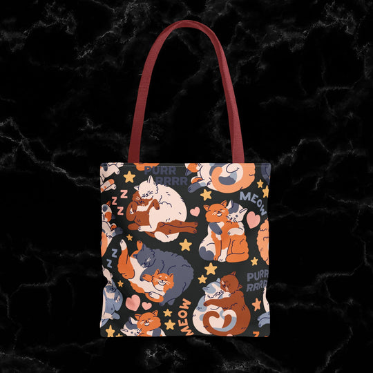 IV: Cattitude in Every Carry - Tote Bag - Imagin Vibes - 