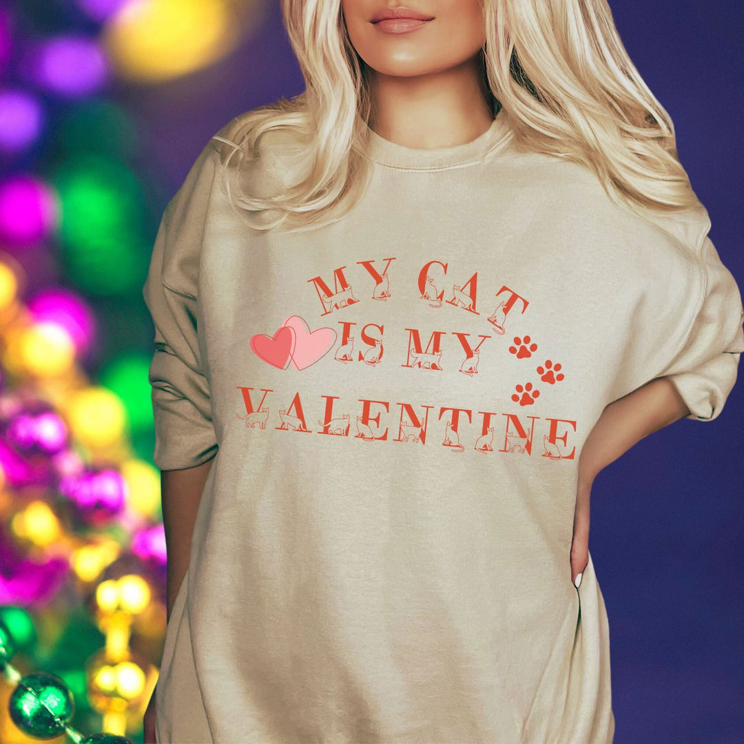 IV: Purrfect Love - Cat Valentine Sweatshirt - Imagin Vibes - 