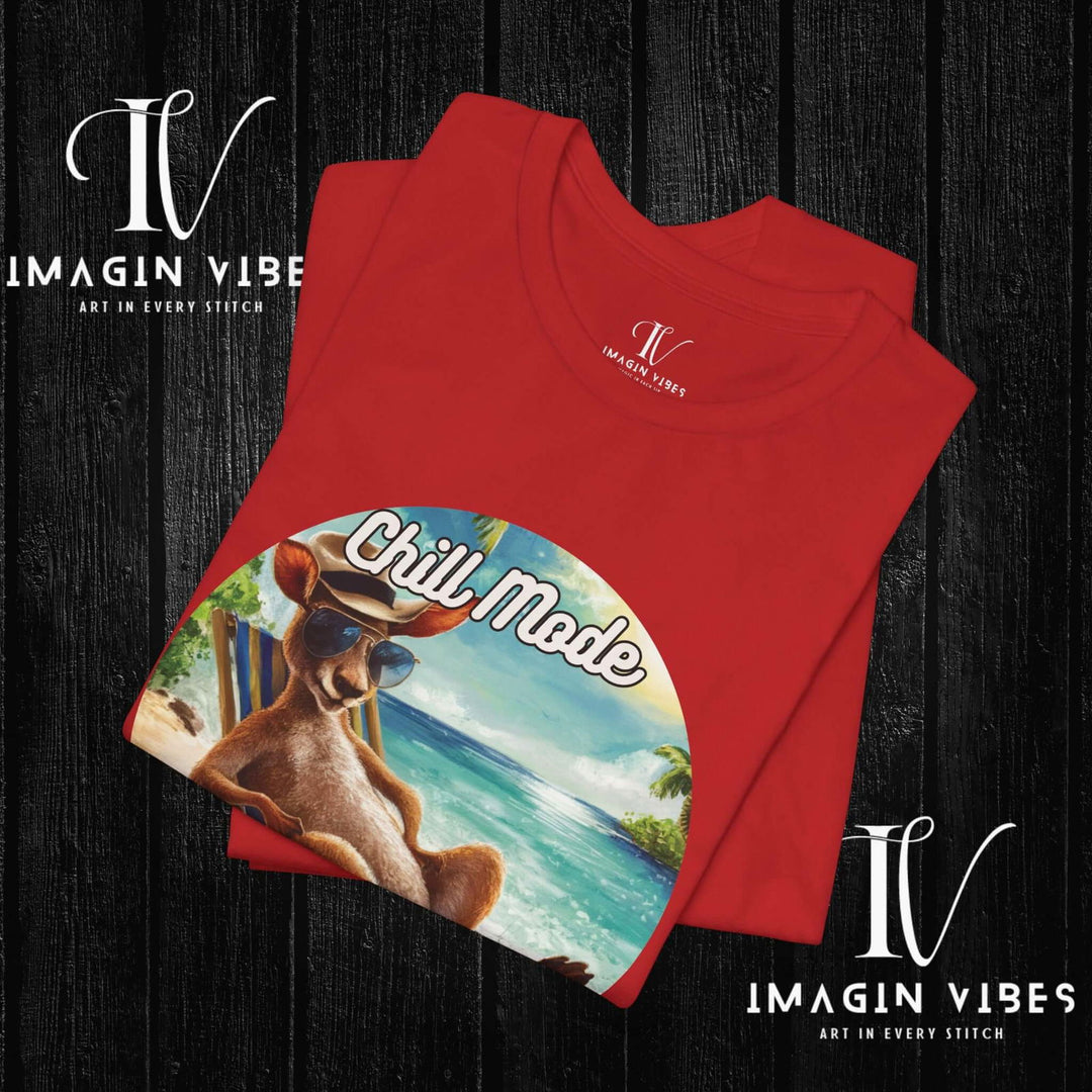 IV: Rooted in Chill - Funny Kangaroo Tee - Imagin Vibes - 