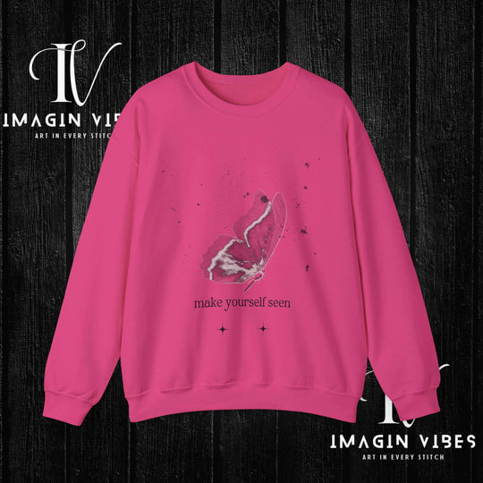 IV: Spread Your Wings - Butterfly Sweatshirt Sweatshirt Printify S Heliconia