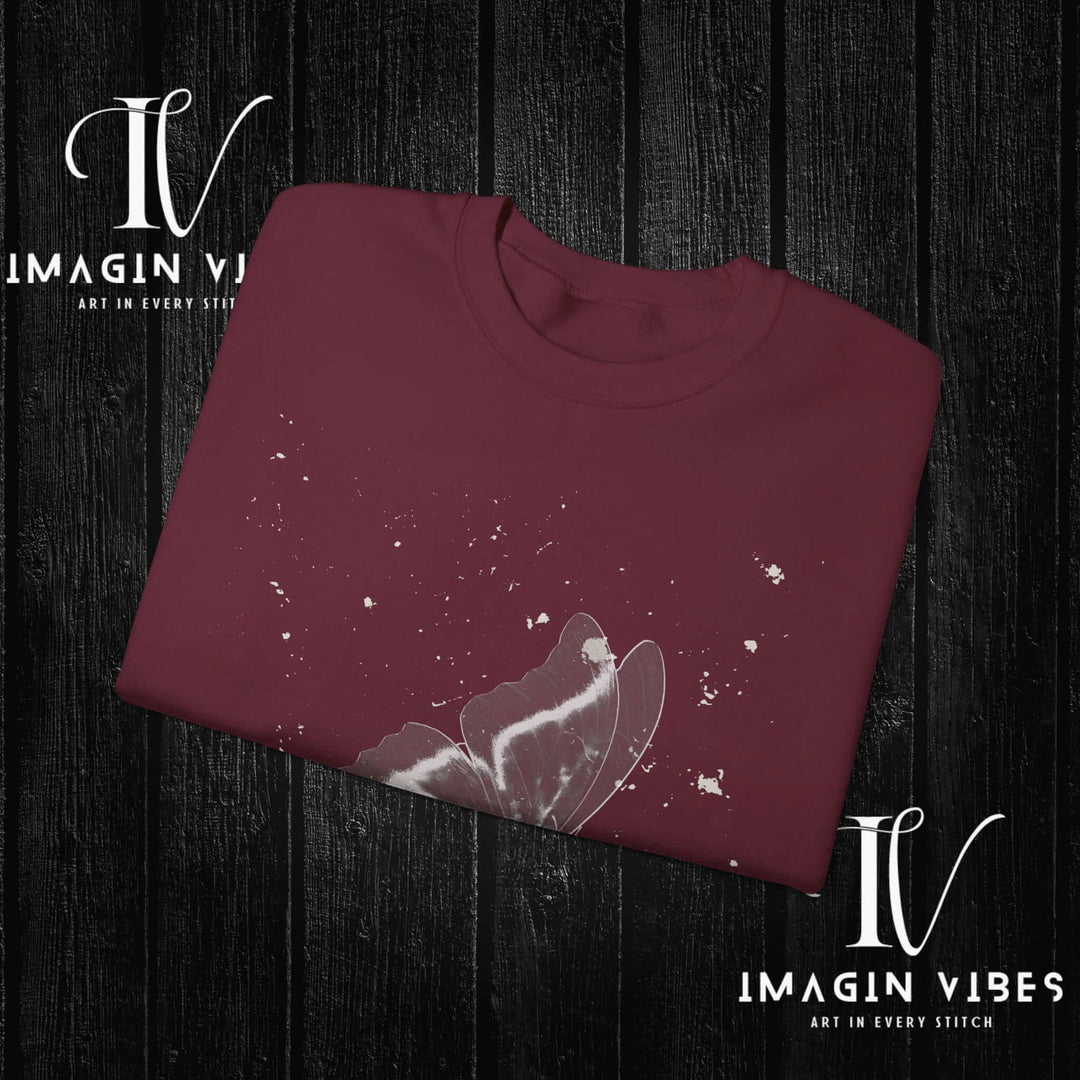 IV: Spread Your Wings - Butterfly Sweatshirt Sweatshirt Printify