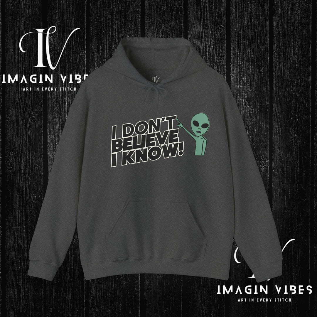 ImaginVibes: Cosmic Truths: Double-Sided UFO Hoodie - Imagin Vibes - 