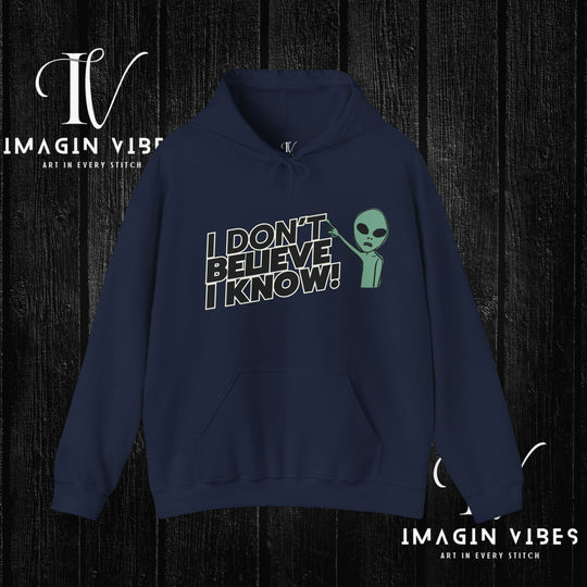 ImaginVibes: Cosmic Truths: Double-Sided UFO Hoodie - Imagin Vibes - 