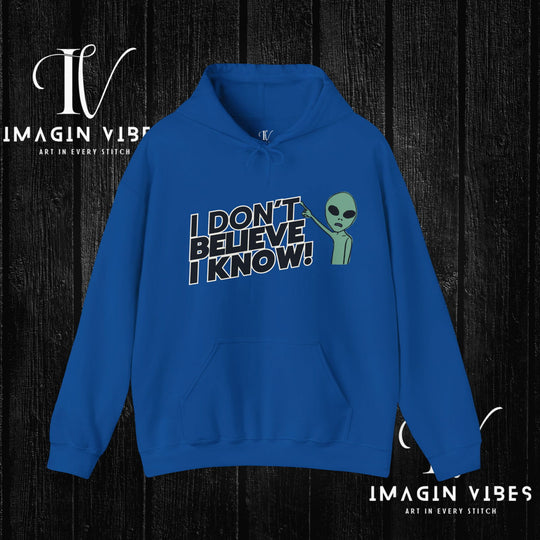 ImaginVibes: Cosmic Truths: Double-Sided UFO Hoodie - Imagin Vibes - 