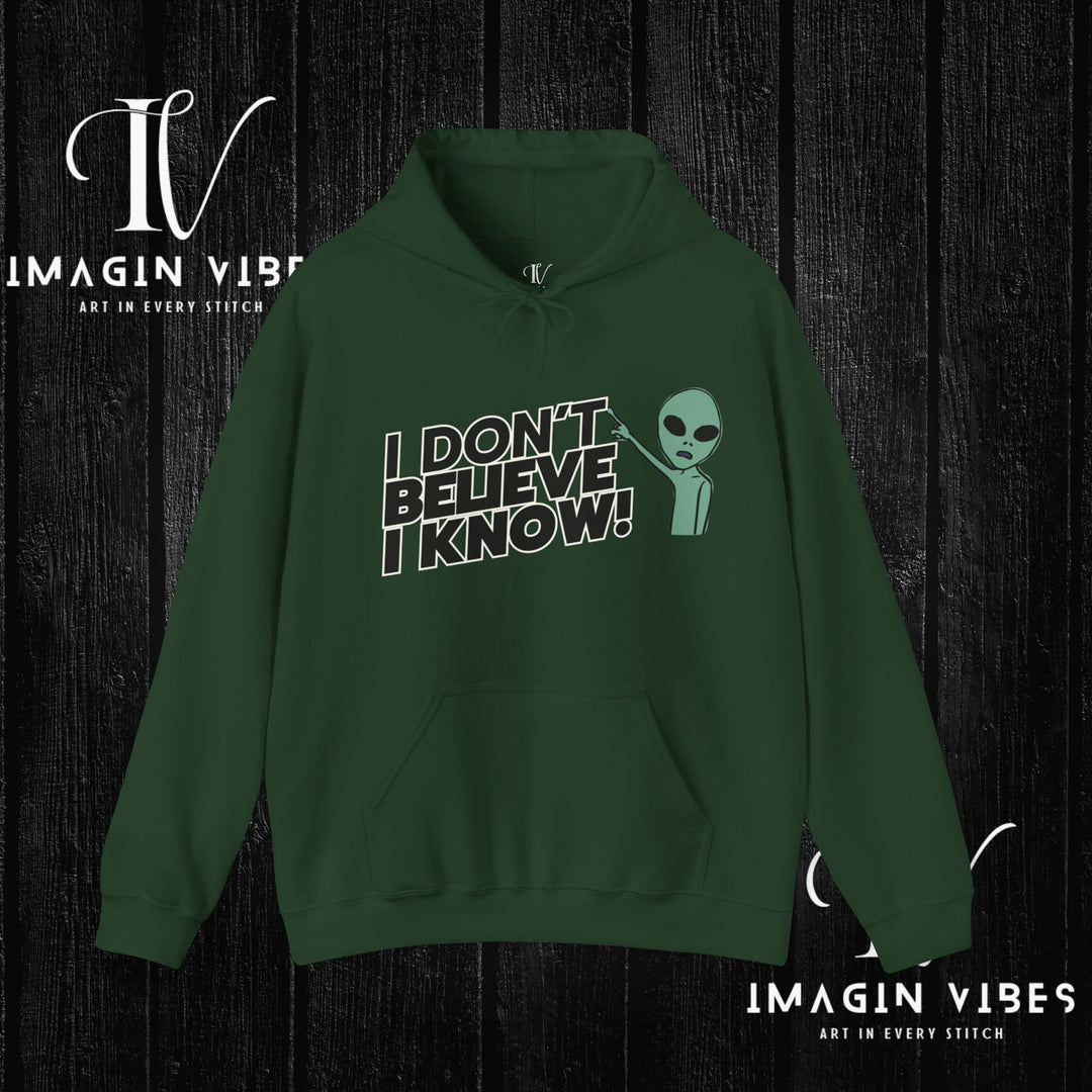 ImaginVibes: Cosmic Truths: Double-Sided UFO Hoodie - Imagin Vibes - 