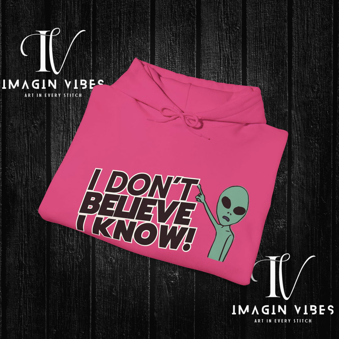 ImaginVibes: Cosmic Truths: Double-Sided UFO Hoodie - Imagin Vibes - 