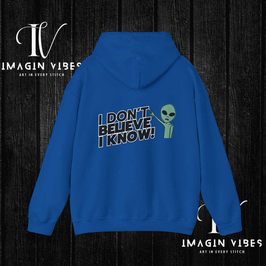 ImaginVibes: Cosmic Truths: Double-Sided UFO Hoodie - Imagin Vibes - 