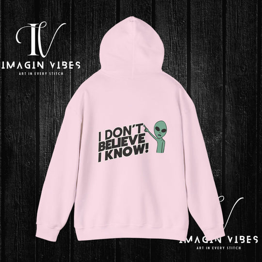 ImaginVibes: Cosmic Truths: Double-Sided UFO Hoodie - Imagin Vibes - 