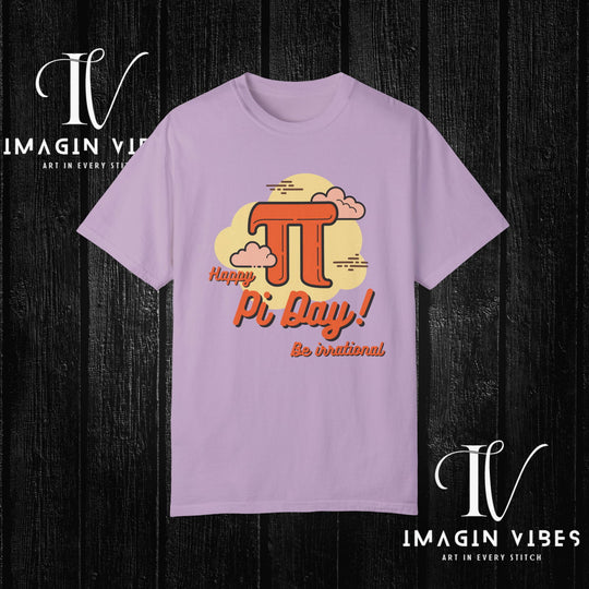 ImaginVibes: Embrace the Pi-ness: Funny Math T-Shirt for Pi Day! T-Shirt Printify Orchid S
