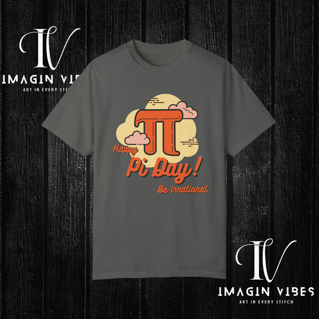 ImaginVibes: Embrace the Pi-ness: Funny Math T-Shirt for Pi Day! T-Shirt Printify Pepper S
