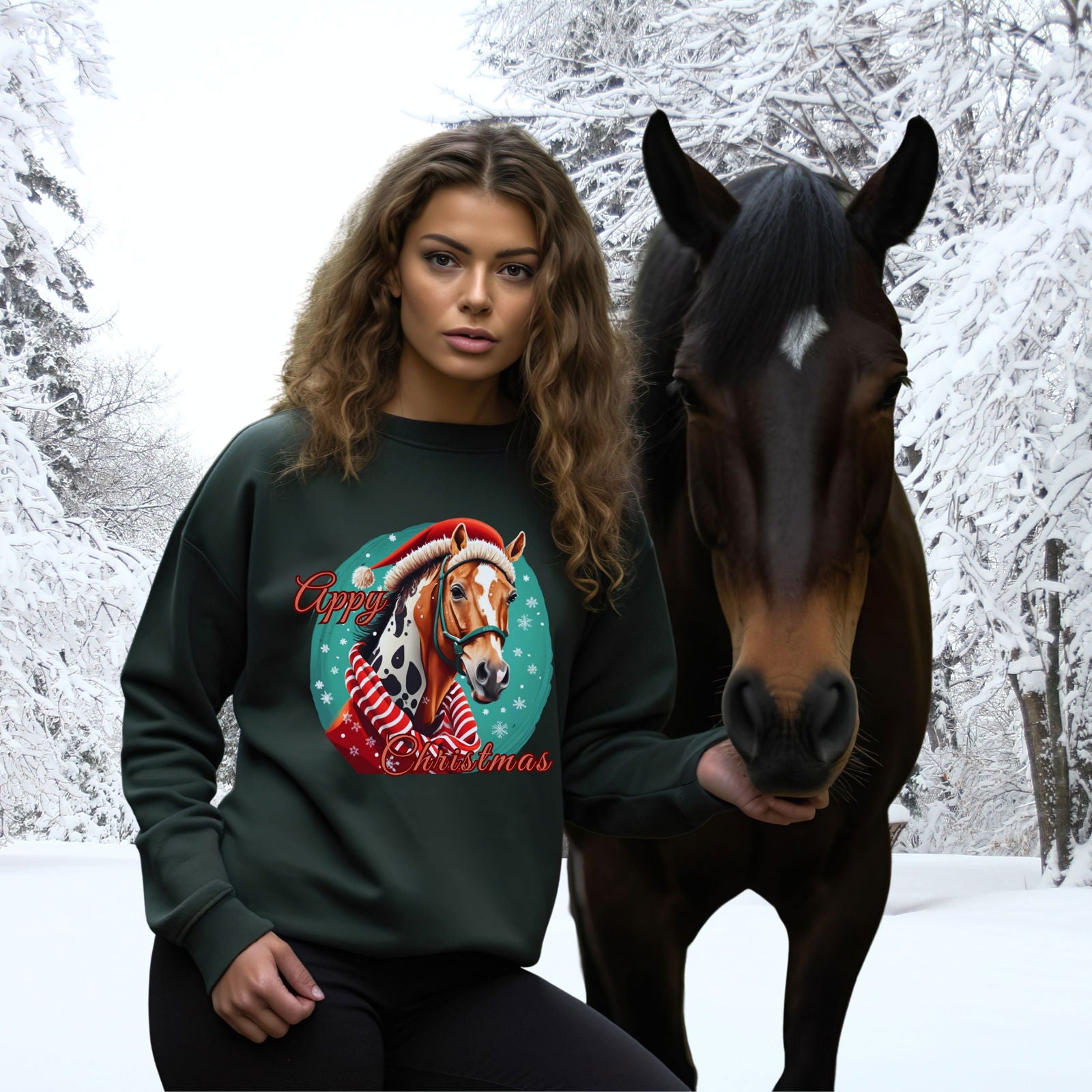 Imagin Vibes: Appy Christmas Sweatshirt - Imagin Vibes - 