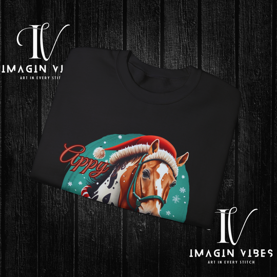 Imagin Vibes: Appy Christmas Sweatshirt - Imagin Vibes - 