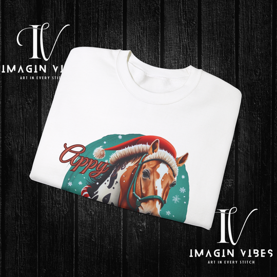 Imagin Vibes: Appy Christmas Sweatshirt - Imagin Vibes - 