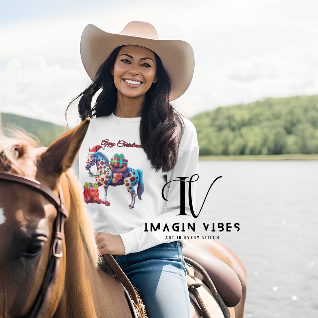 Imagin Vibes: Appy Holidays Sweatshirt - Imagin Vibes - 