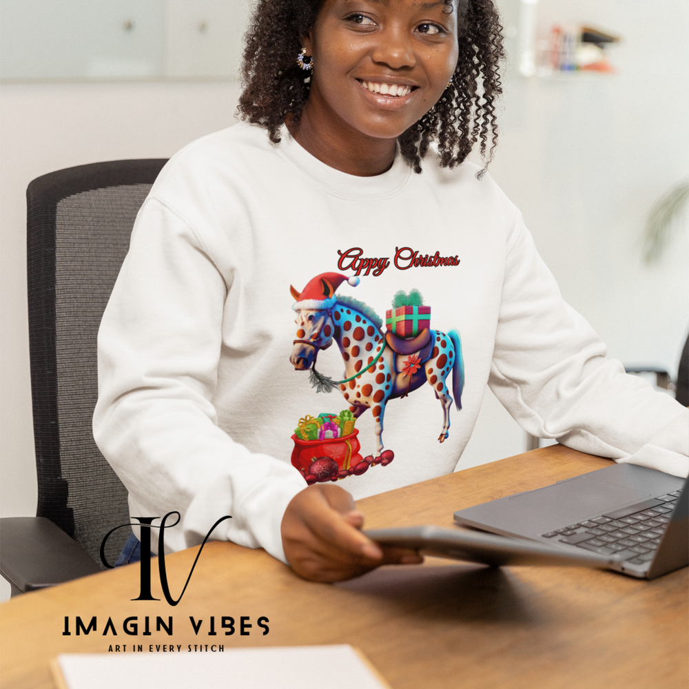 Imagin Vibes: Appy Holidays Sweatshirt - Imagin Vibes - 