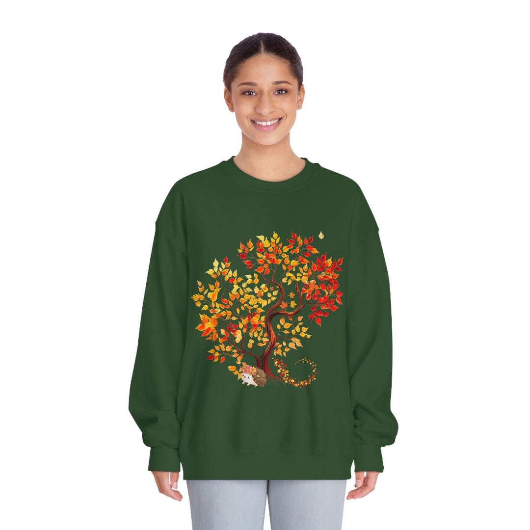 Imagin Vibes Autumn Tree Sweatshirt: Cozy Fall Vibes - Imagin Vibes - 