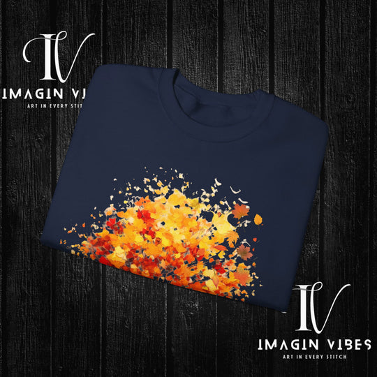 Imagin Vibes Autumn Tree Sweatshirt: Cozy Fall Vibes - Imagin Vibes - 