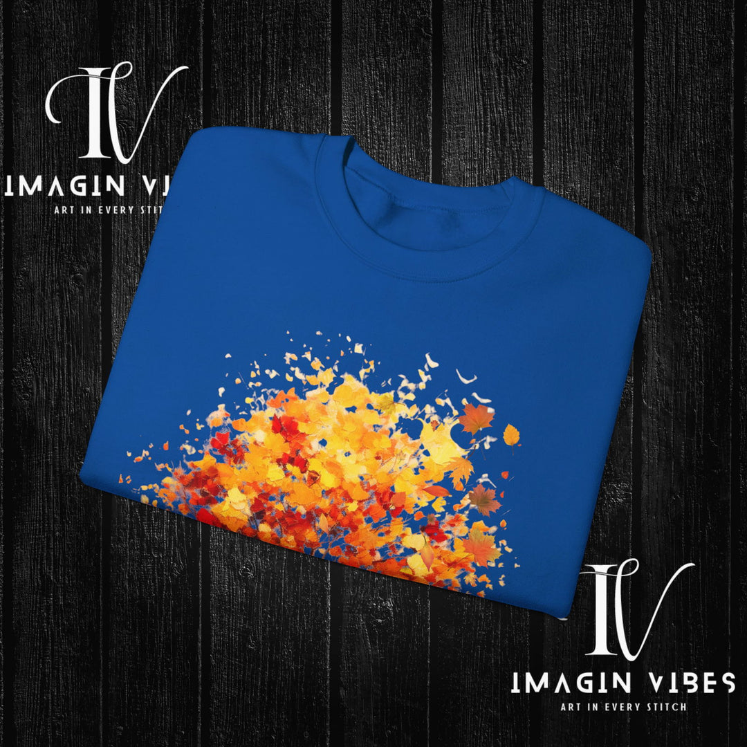 Imagin Vibes Autumn Tree Sweatshirt: Cozy Fall Vibes - Imagin Vibes - 