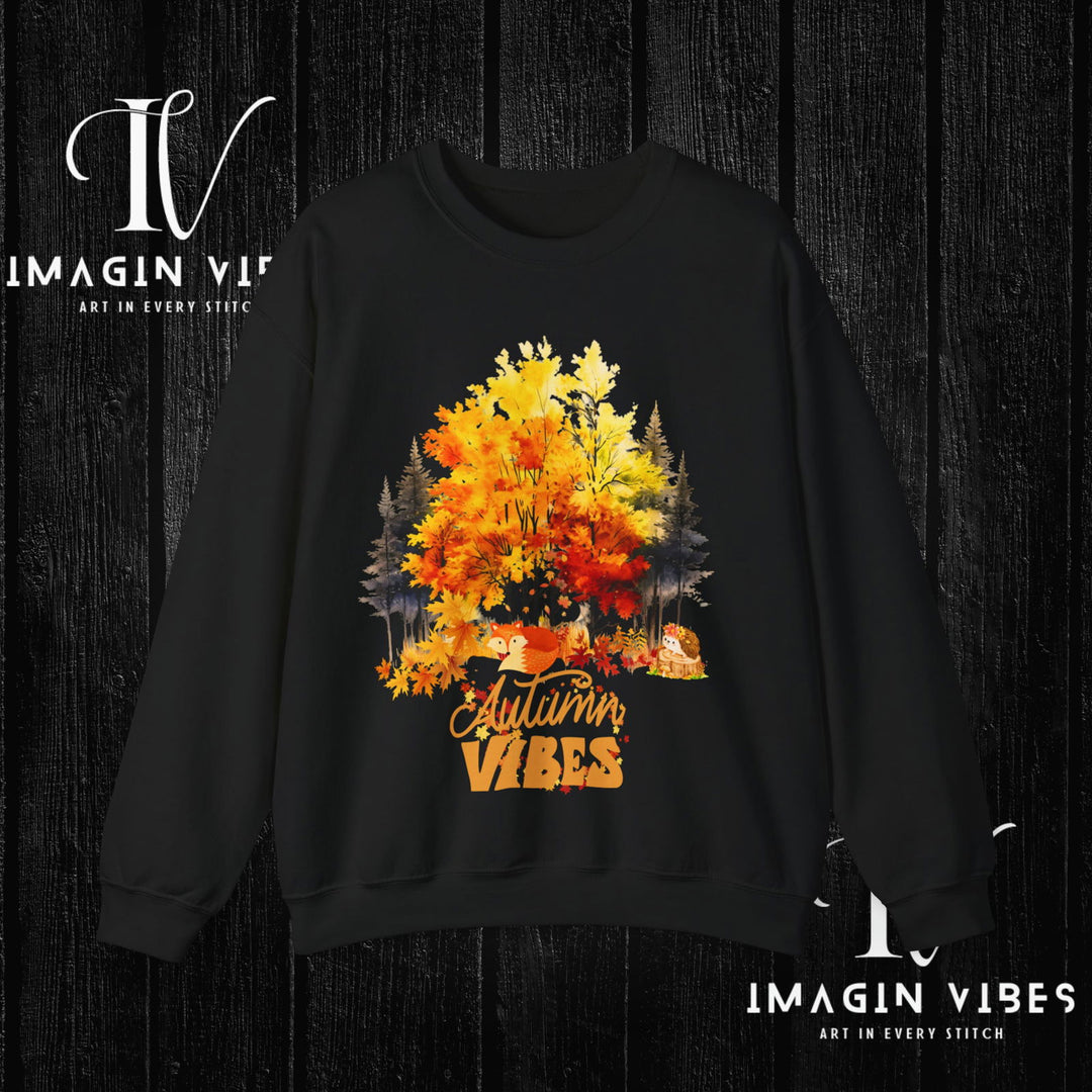 Imagin Vibes Autumn Vibes Sweatshirt: Fall Style & Comfort - Imagin Vibes - 