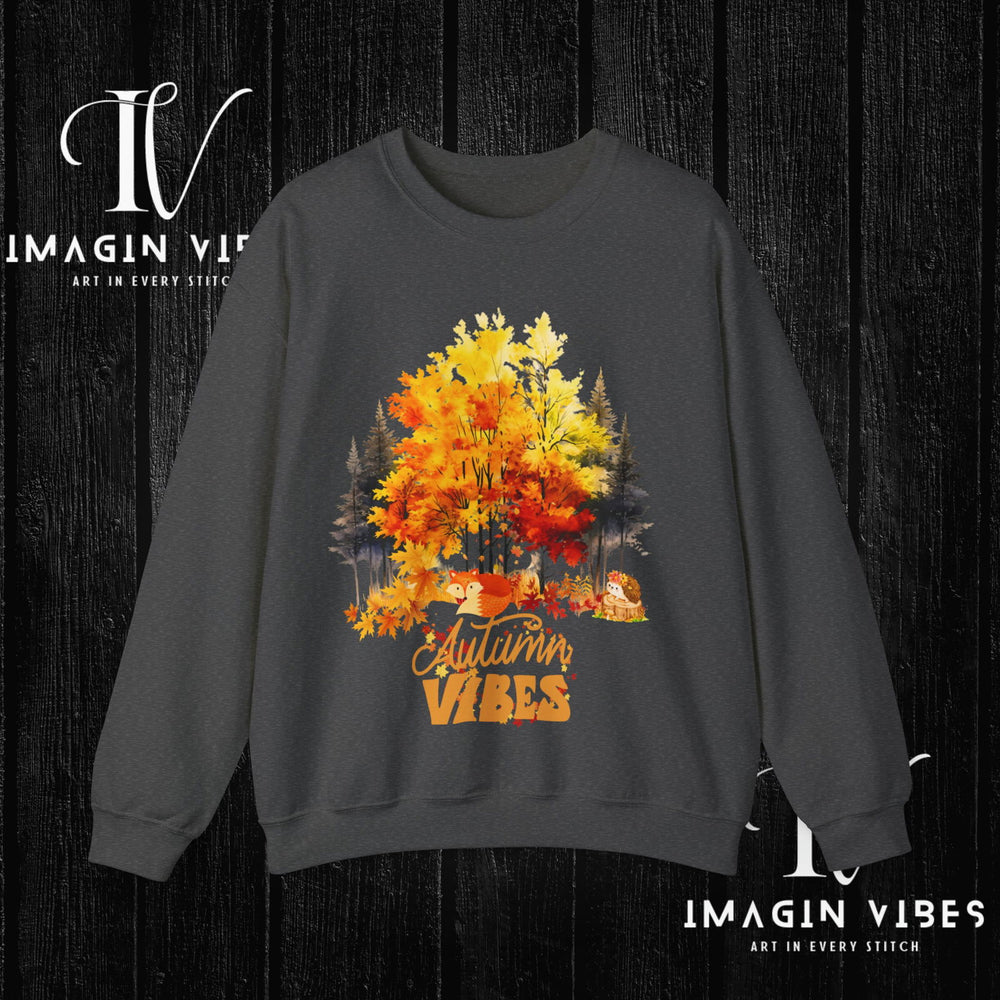 Imagin Vibes Autumn Vibes Sweatshirt: Fall Style & Comfort - Imagin Vibes - 