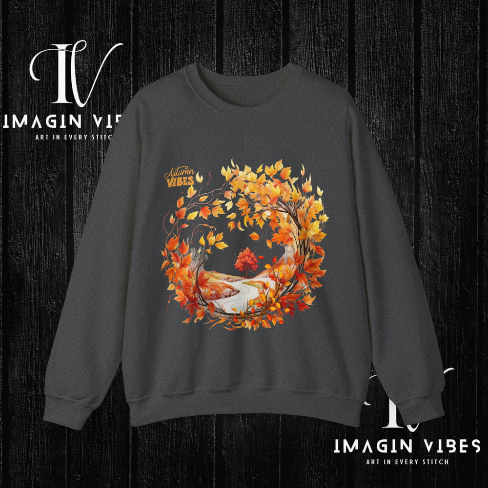 Imagin Vibes Autumn Vibes Sweatshirt: Fall Style & Comfort - Imagin Vibes - 