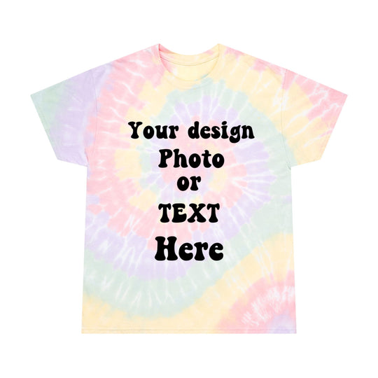 Imagin Vibes: Custom Tie-Dye Tee T-Shirt Printify Hazy Rainbow S