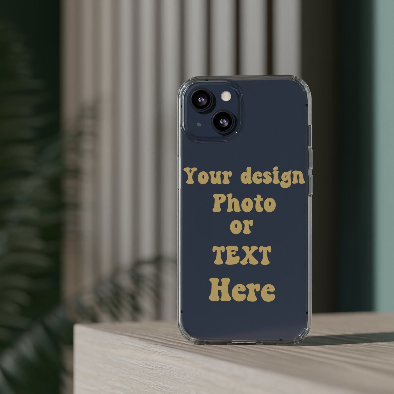 Imagin Vibes: Design Your Own Clear Phone Case (Photos, Text & More!) Phone Case Printify