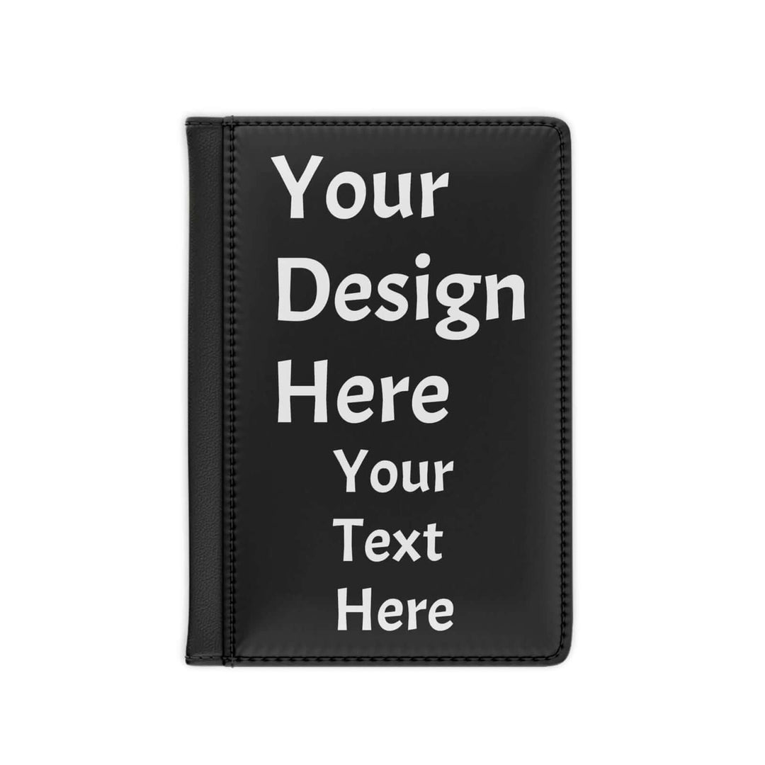 Imagin Vibes: Design Your Own Passport Cover (Photos, Text & More!) Accessories Printify 3.9" x 5.8" Black