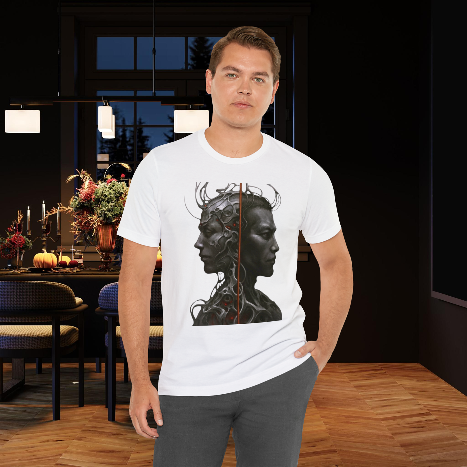 Imagin Vibes: Duality Soul Tee 2 T-Shirt Printify