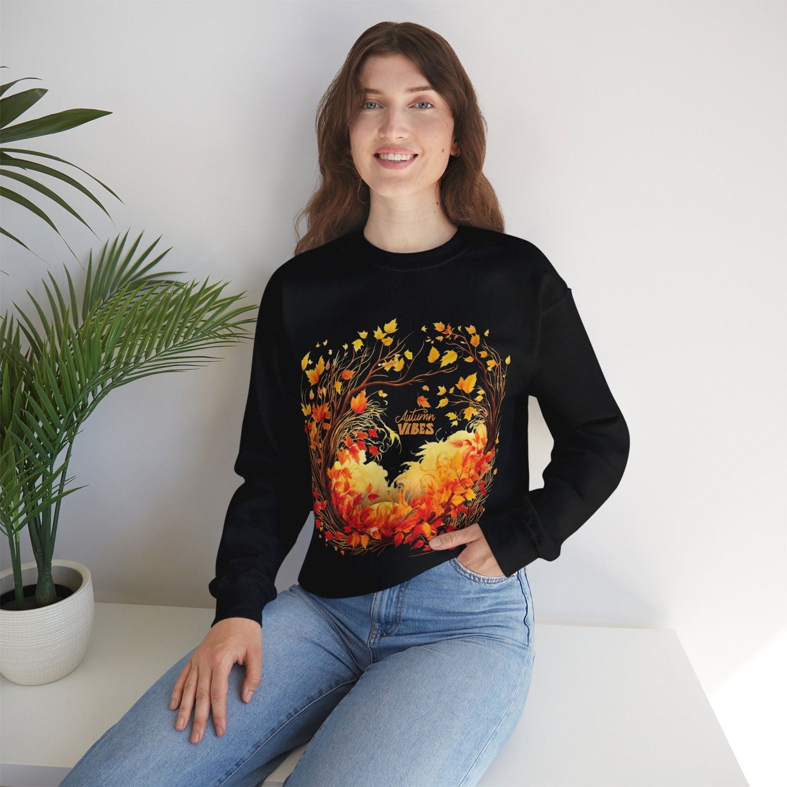 Imagin Vibes: Fall Fun Sweatshirt - Imagin Vibes - 