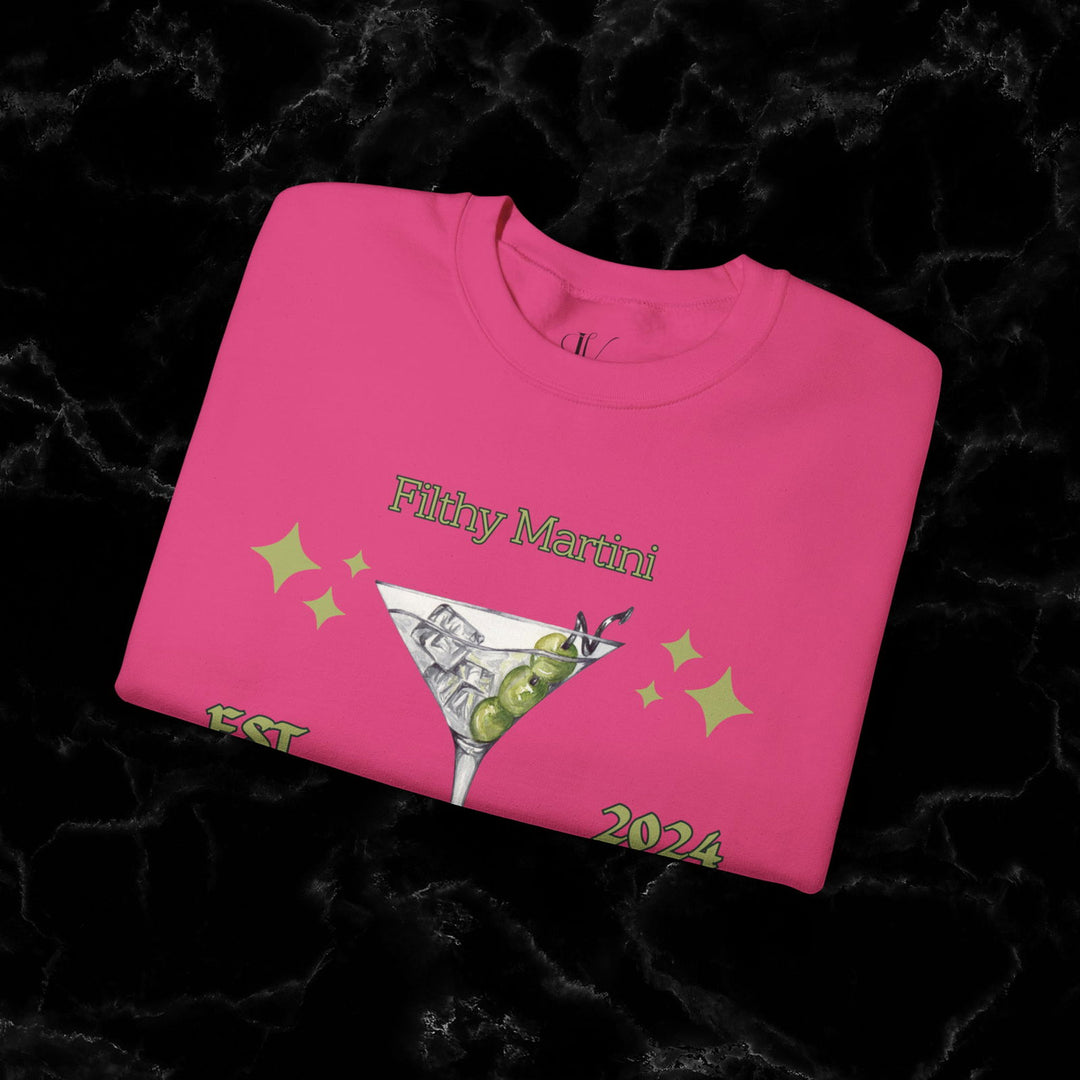Imagin Vibes: Filthy Martini Social Club Sweatshirt Sweatshirt Printify