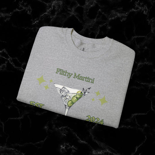 Imagin Vibes: Filthy Martini Social Club Sweatshirt Sweatshirt Printify
