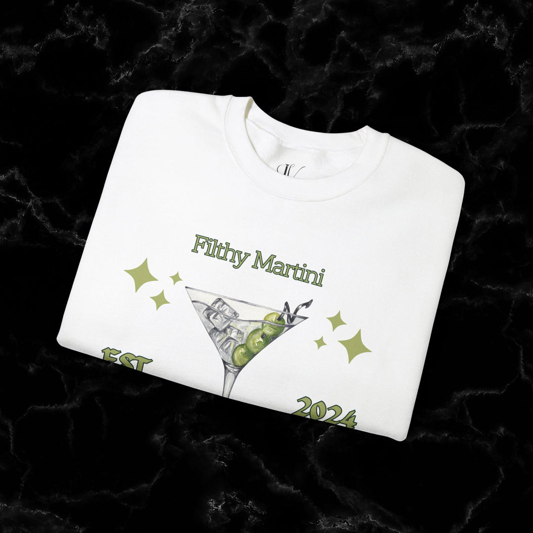 Imagin Vibes: Filthy Martini Social Club Sweatshirt Sweatshirt Printify